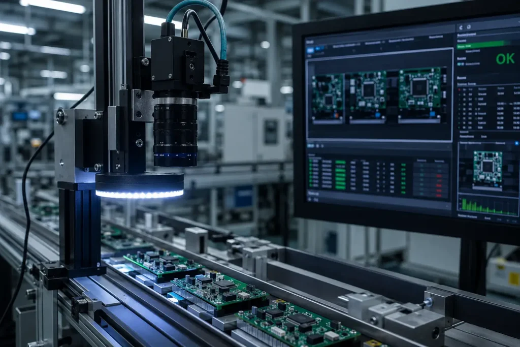 Global shutter camera module used for high-speed industrial machine vision inspection